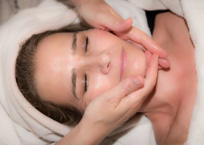 massage relaxant du visage