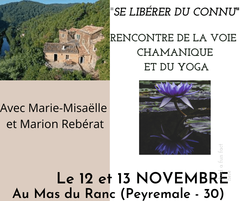WEEK-END RESSOURCEMENT Marion Rebérat et son tambour sous la yourte