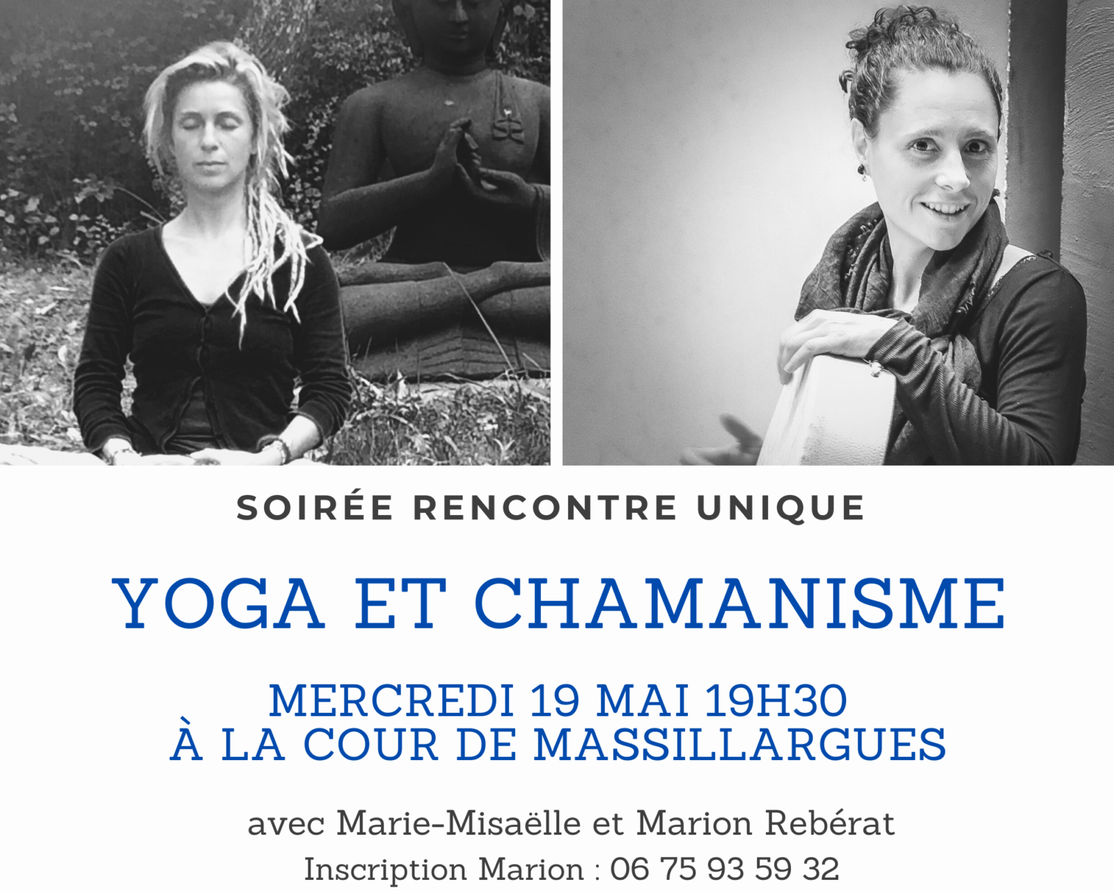 Soirée Yoga chamanisme Mai 23