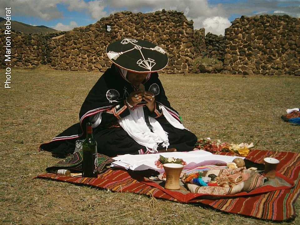 Rituel à la pachamama - Mesa