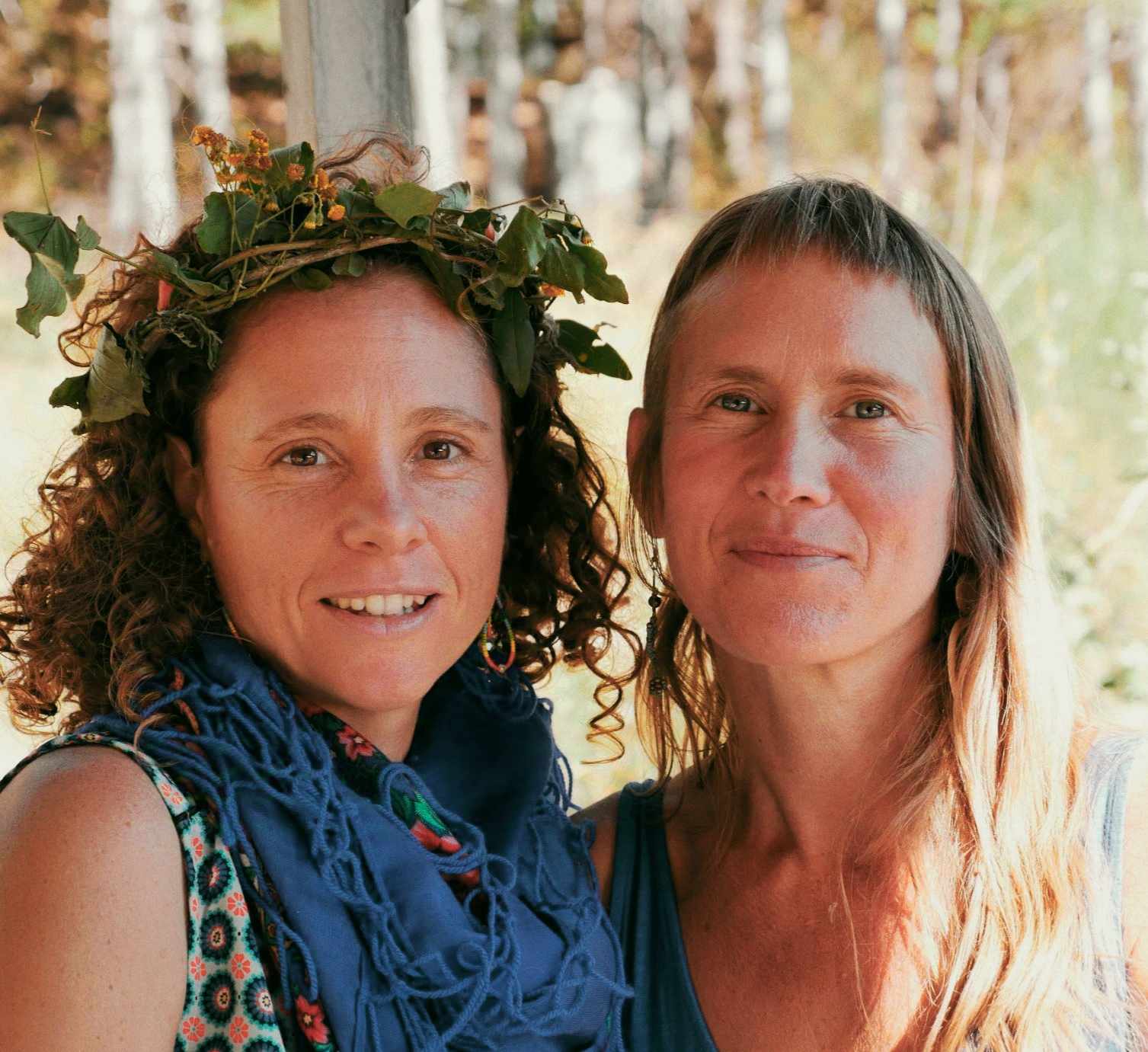 Marion Rebérat et son tambour chamanique