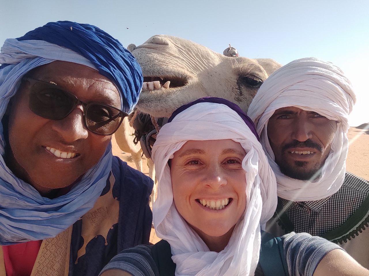 Retraite dans le désert de Mauritanie